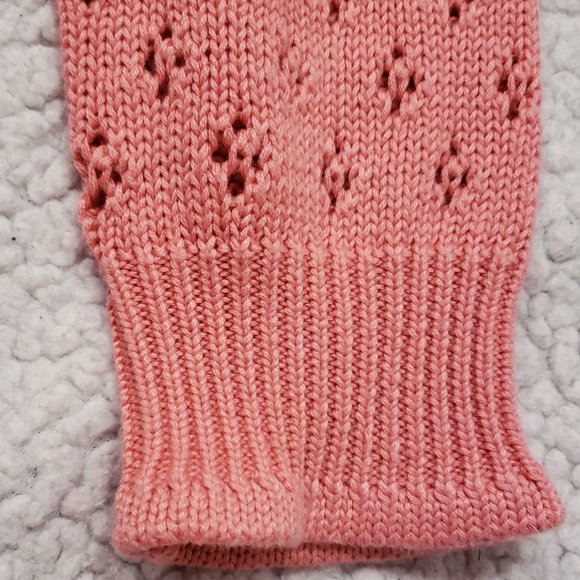 Grace Elements Knit Pink Bow Cardigan: Size S - Picture 6 of 6